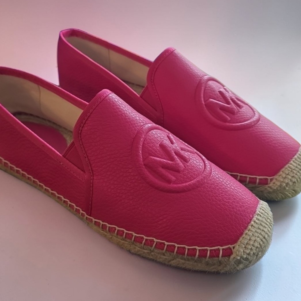 Michael Kors Pink Espadrille Shoes - Picture 2 of 8